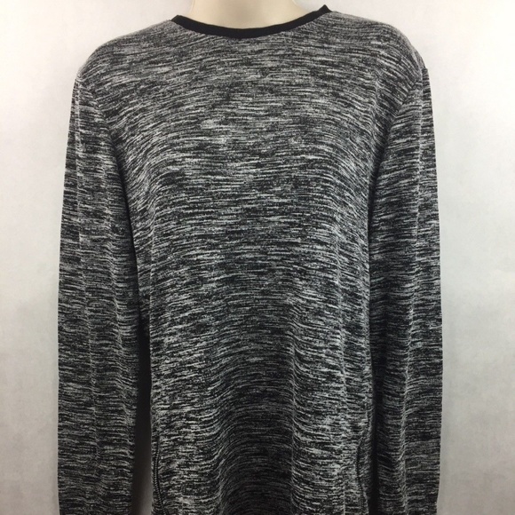 John H Black and White Top Zip Sides Size Medium - Picture 1 of 4